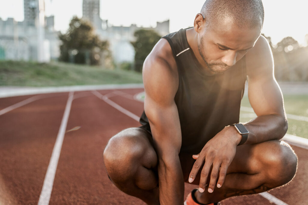 Athlete thinking when to see an orthopaedic surgeon