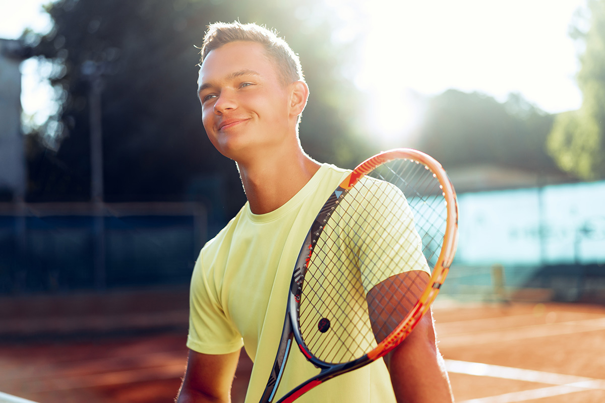 Young tennis player Return to Sport After Injury