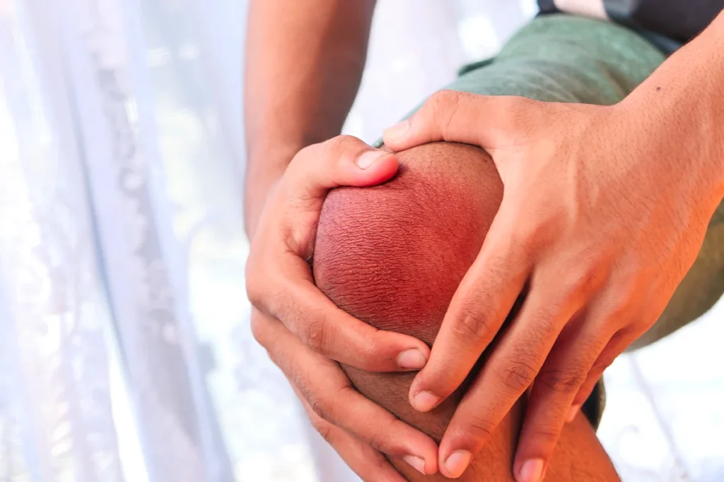 What does a meniscus tear feel like